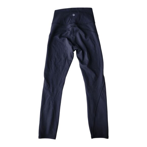 Lululemon Wunder Under Crop Hi-Rise Full-On Luxtreme 21" Black First Release 2 - Picture 6 of 8